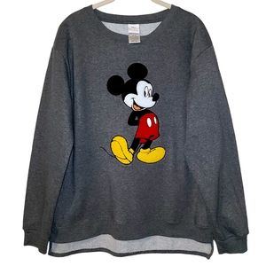 Mickey Mouse High-Low Pull-Over Sweater